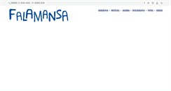 Desktop Screenshot of falamansa.com.br